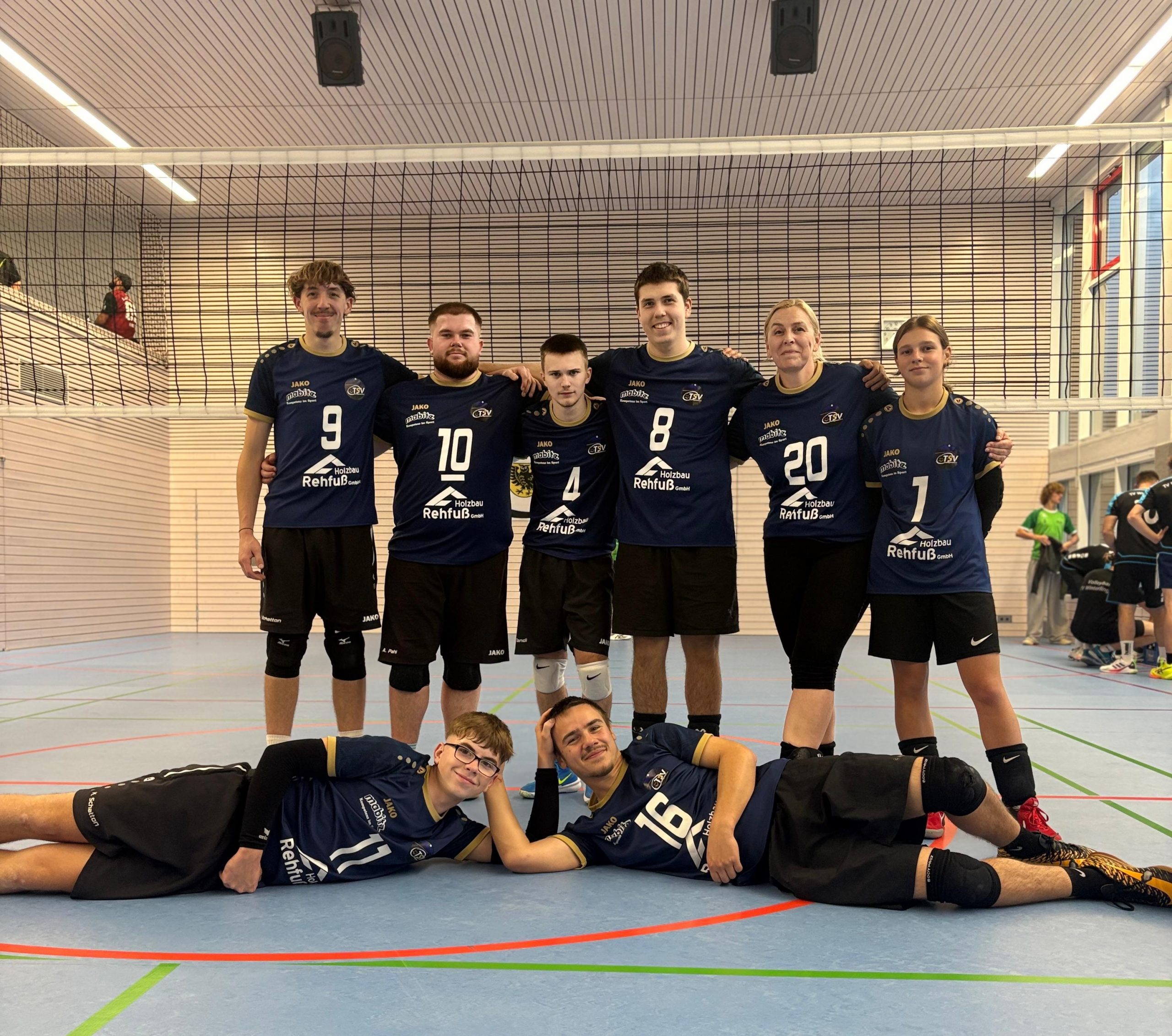 Erste Heimspiele der Volleyballmannschaft